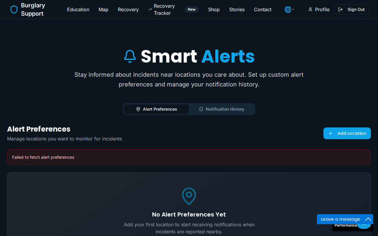 Smart Alerts
