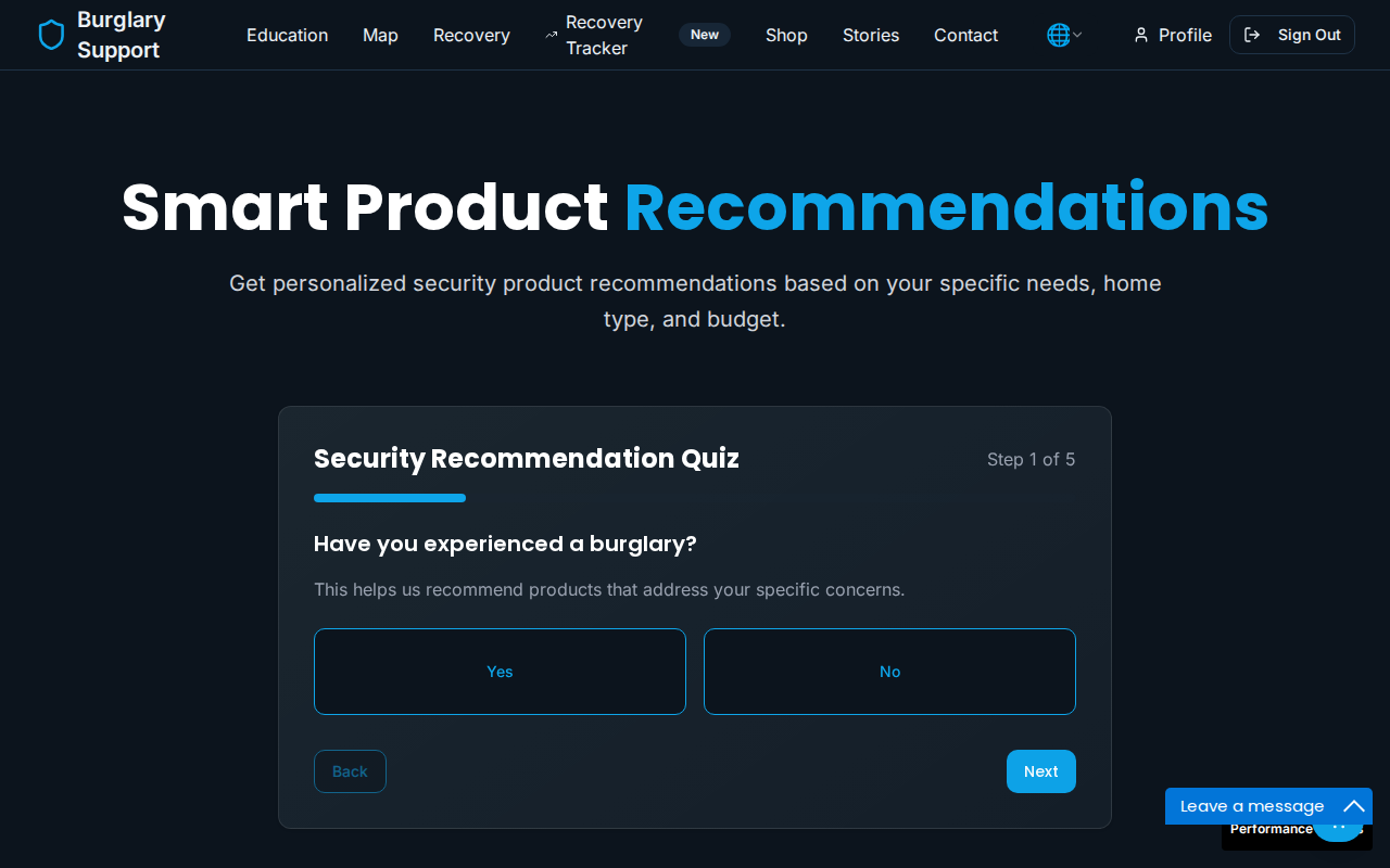 Smart Recommendations